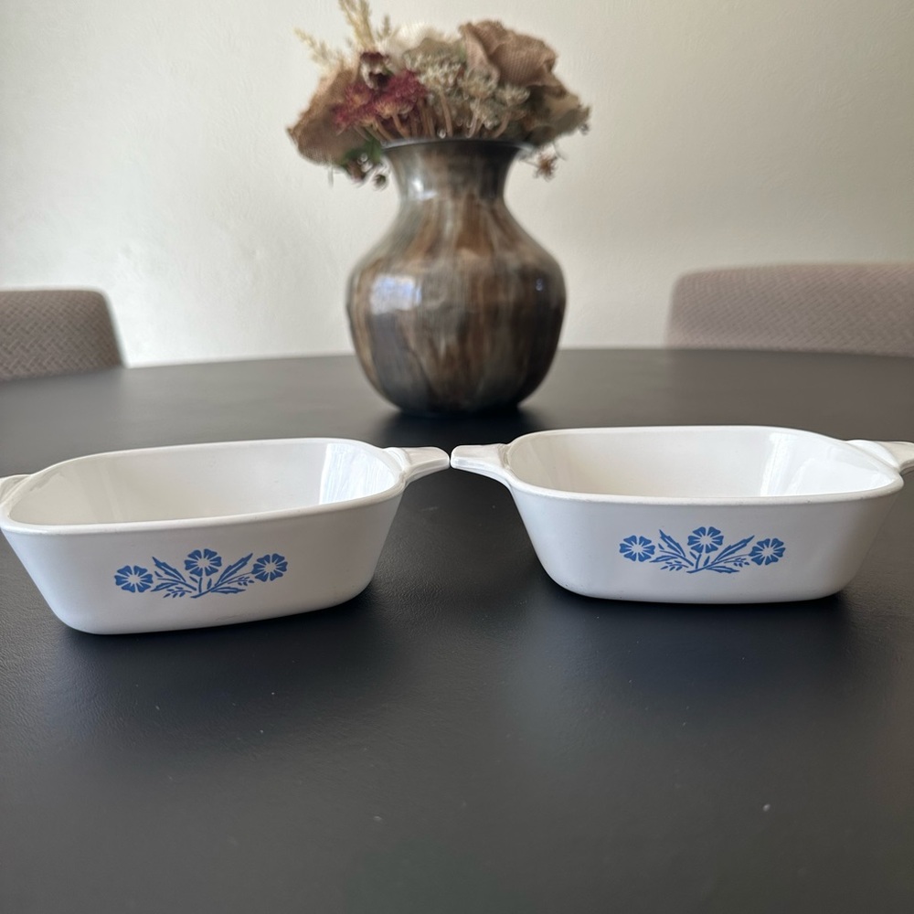 Set of 2 Corning Ware Petite Pans P-41